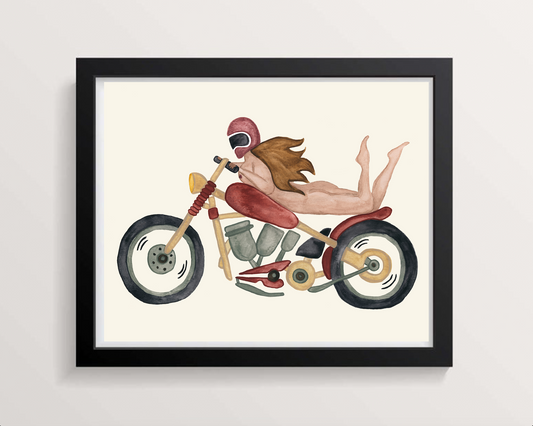 Motorcycle Babe
