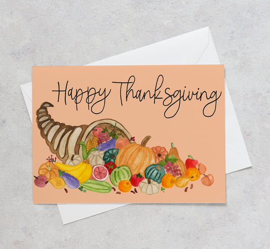 Thanksgiving Cornucopia
