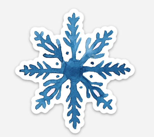 Snowflake Sticker