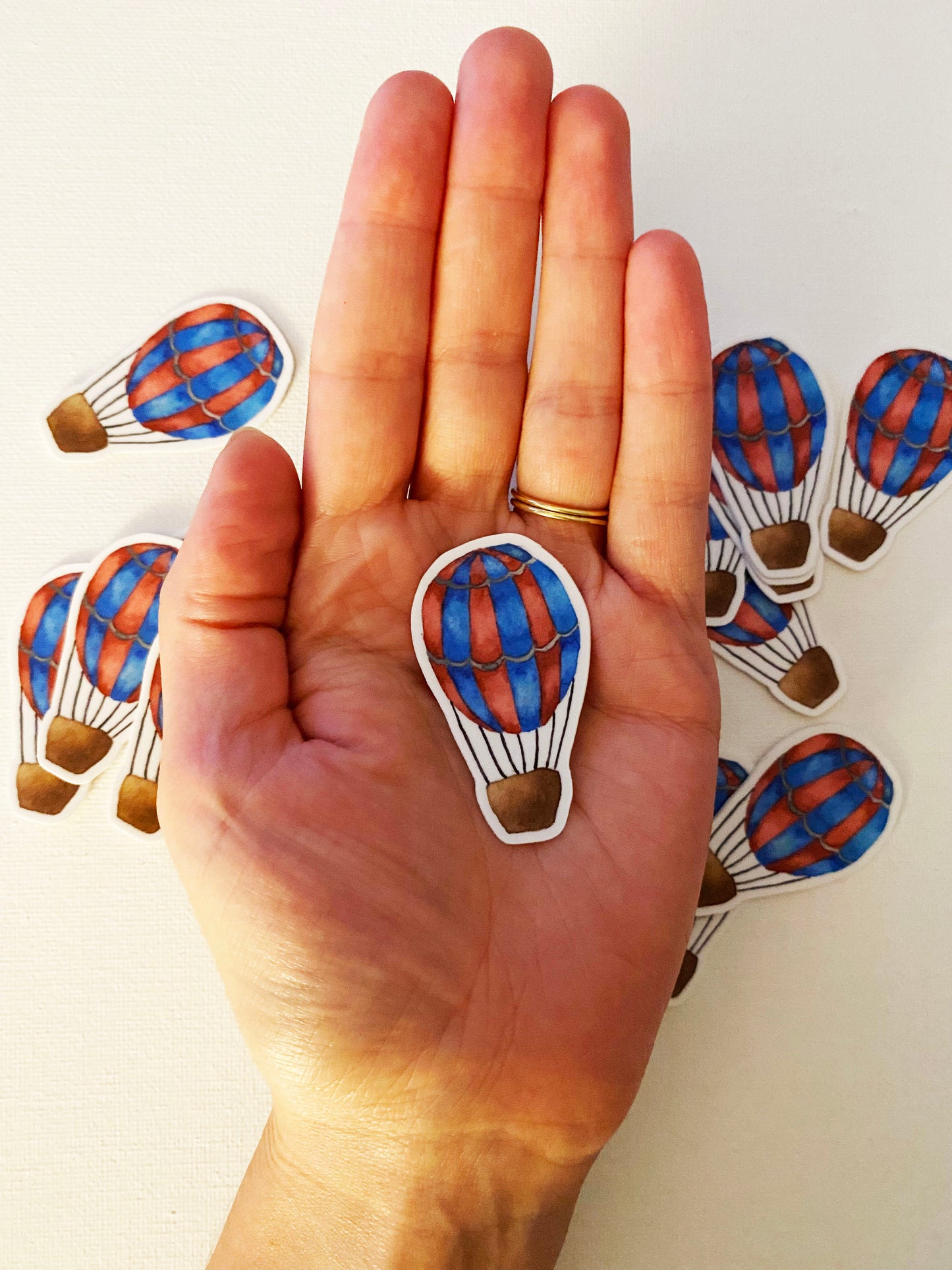 Hot Air Balloon Sticker