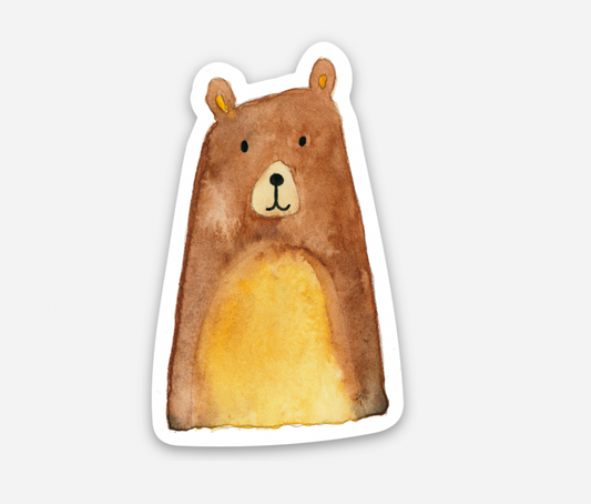 Brown Bear Sticker