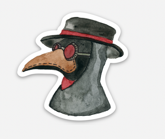 Plague Doctor Sticker