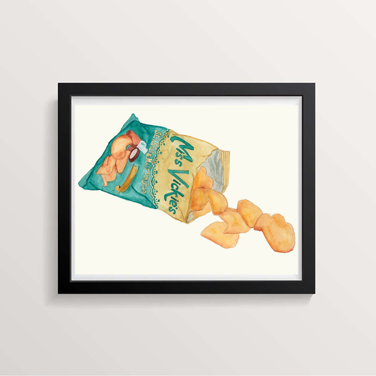 Miss Vickie's Salt and Vinegar Chips Print