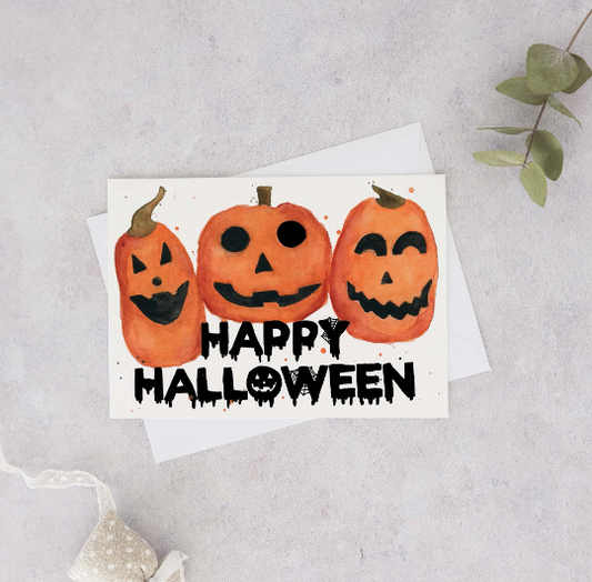 Happy Halloween Jack-o-lanterns