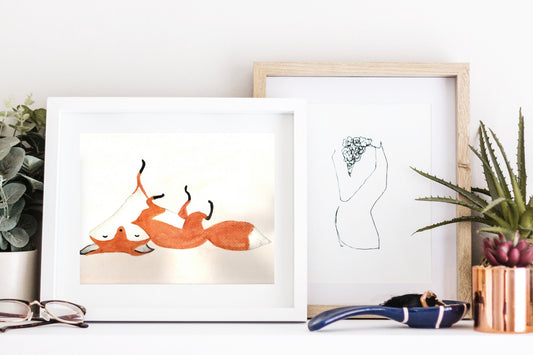 Darling Fox Print