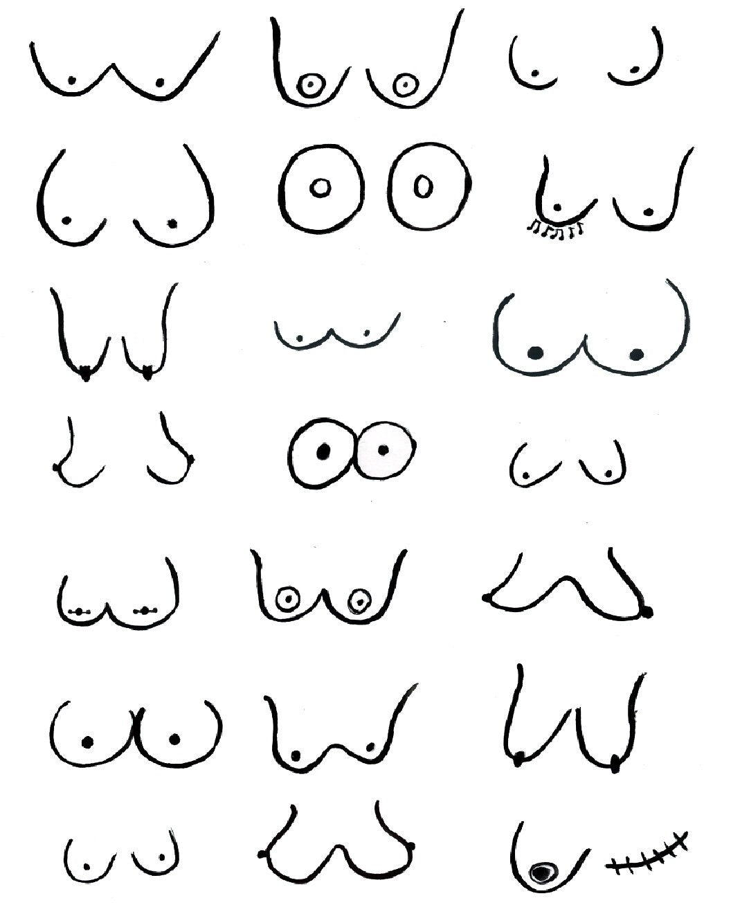 Boob Art - Boobs Print