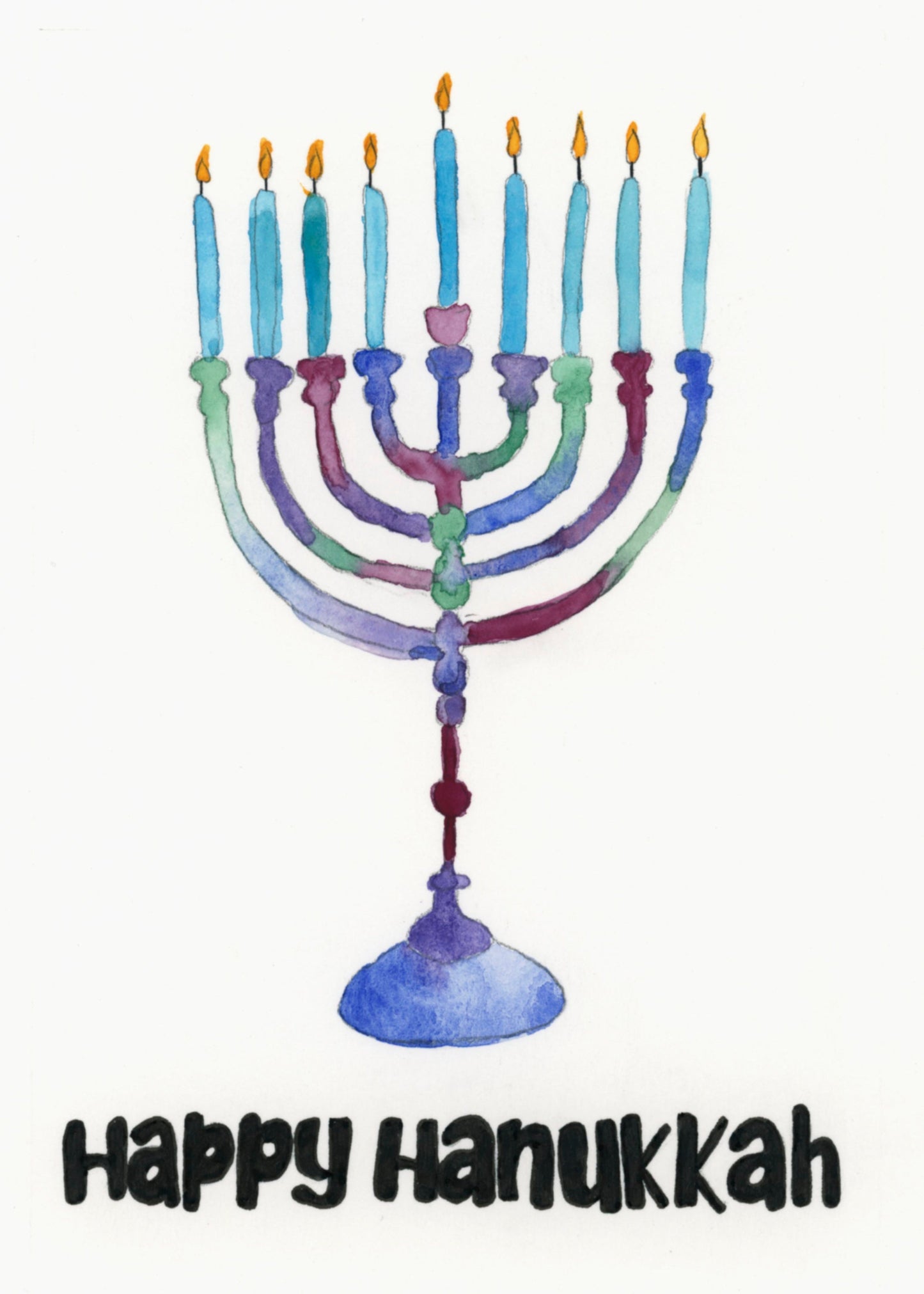 Happy Hanukkah Card