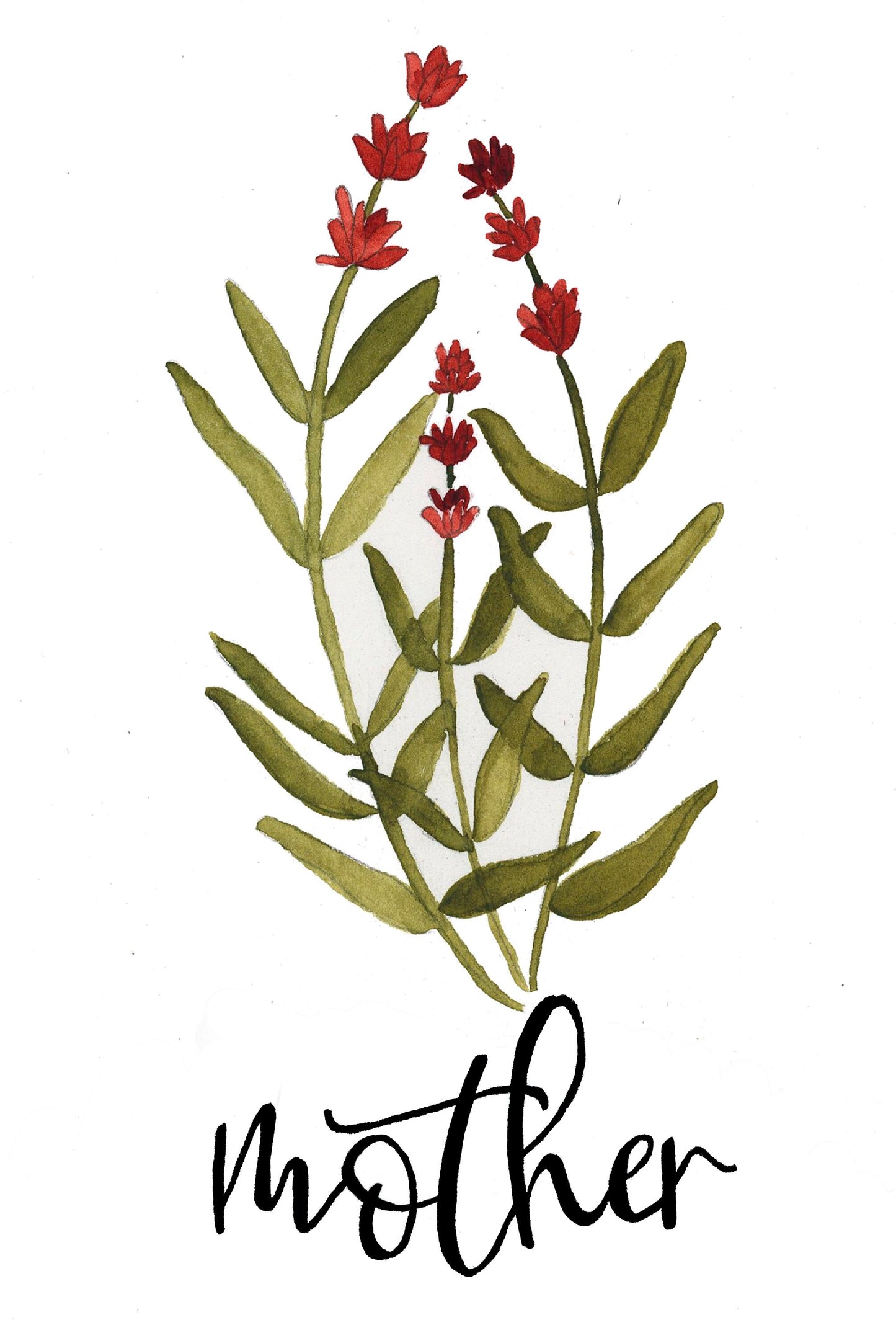 Floral Mother's Day Card