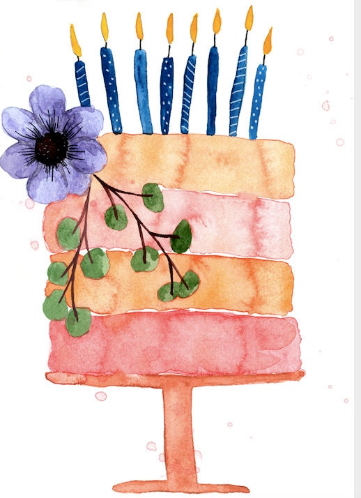 Birthday Cake Card