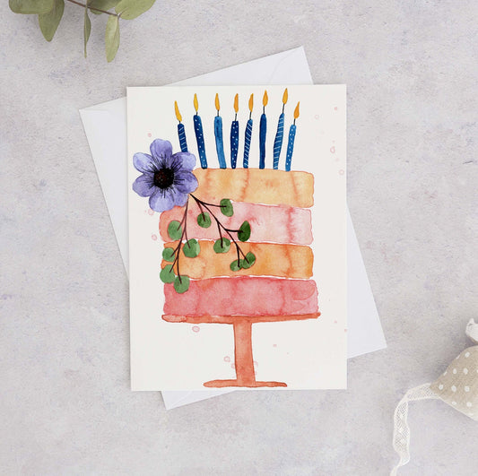 Birthday Cake Card
