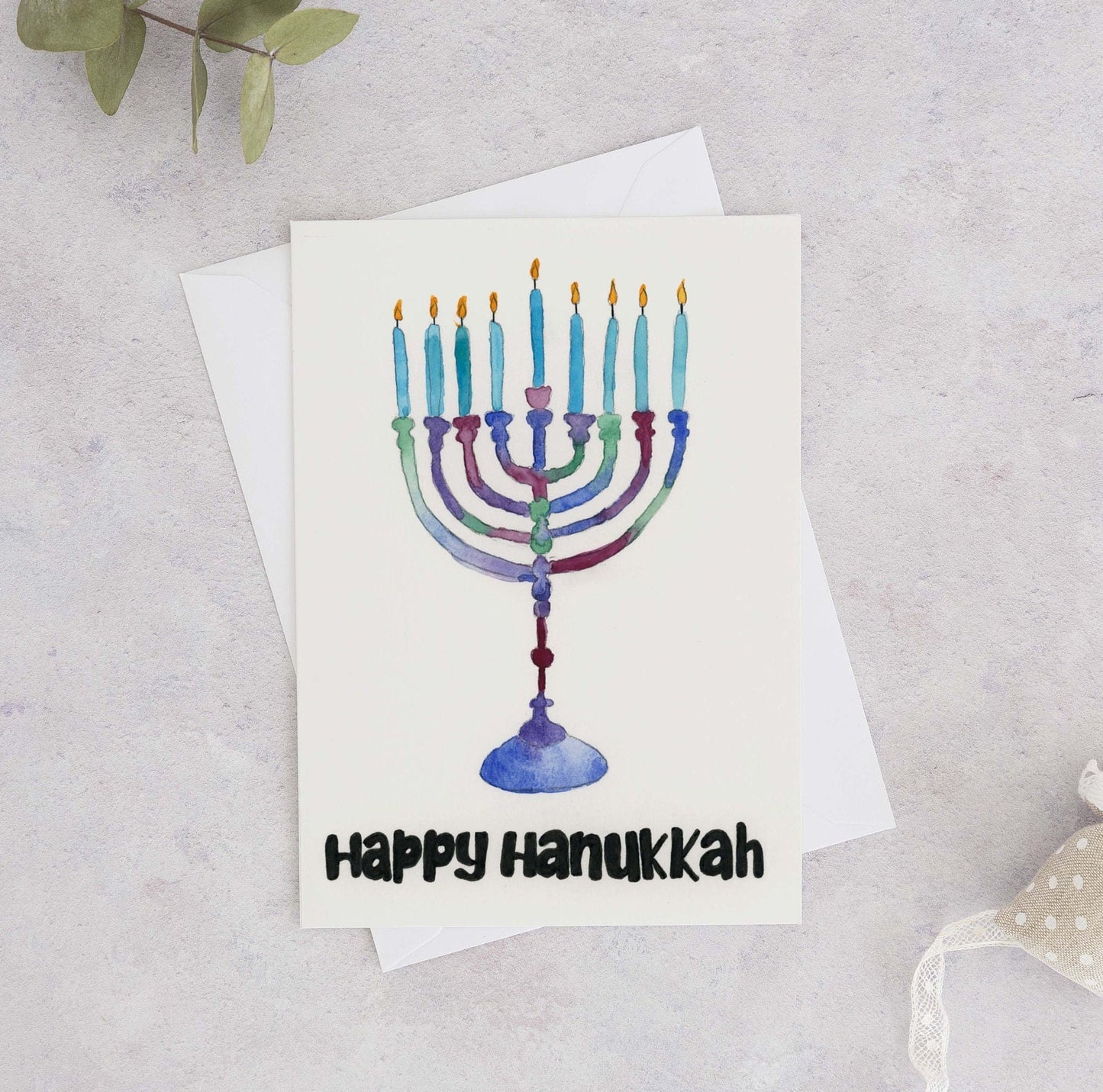 Happy Hanukkah Card
