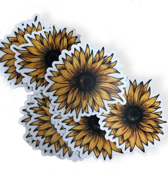 Sunflower Sticker