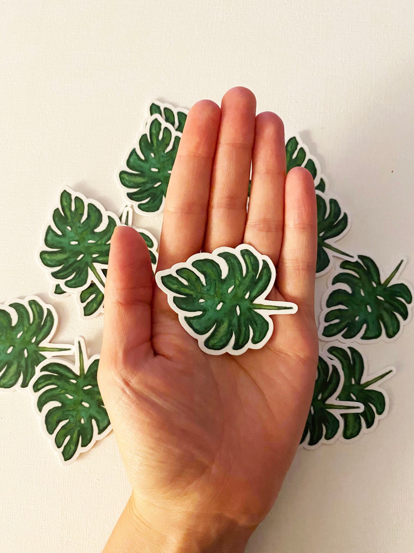 Monstera Leaf Sticker