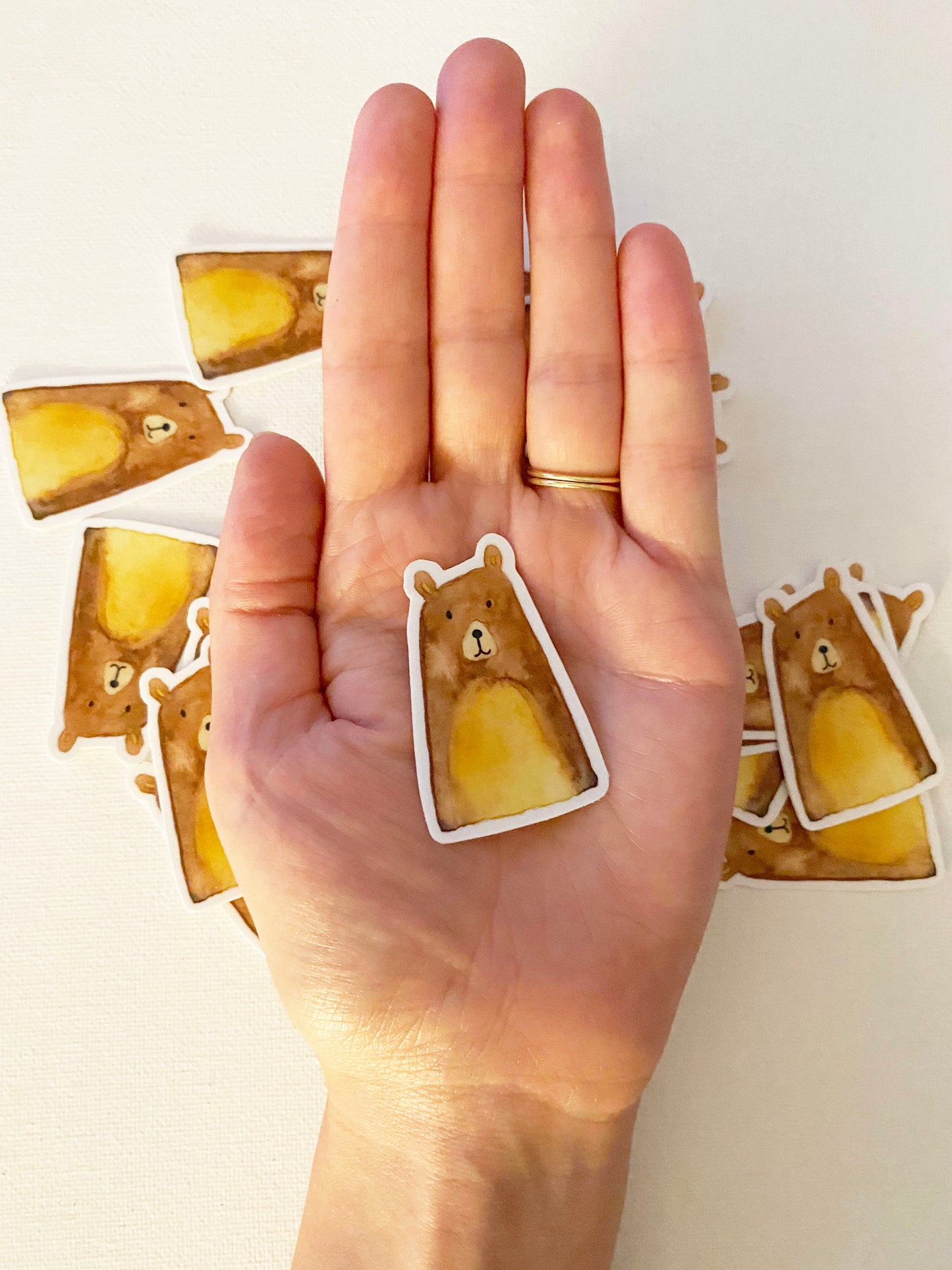 Brown Bear Sticker