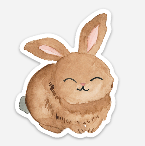 Bunny Sticker