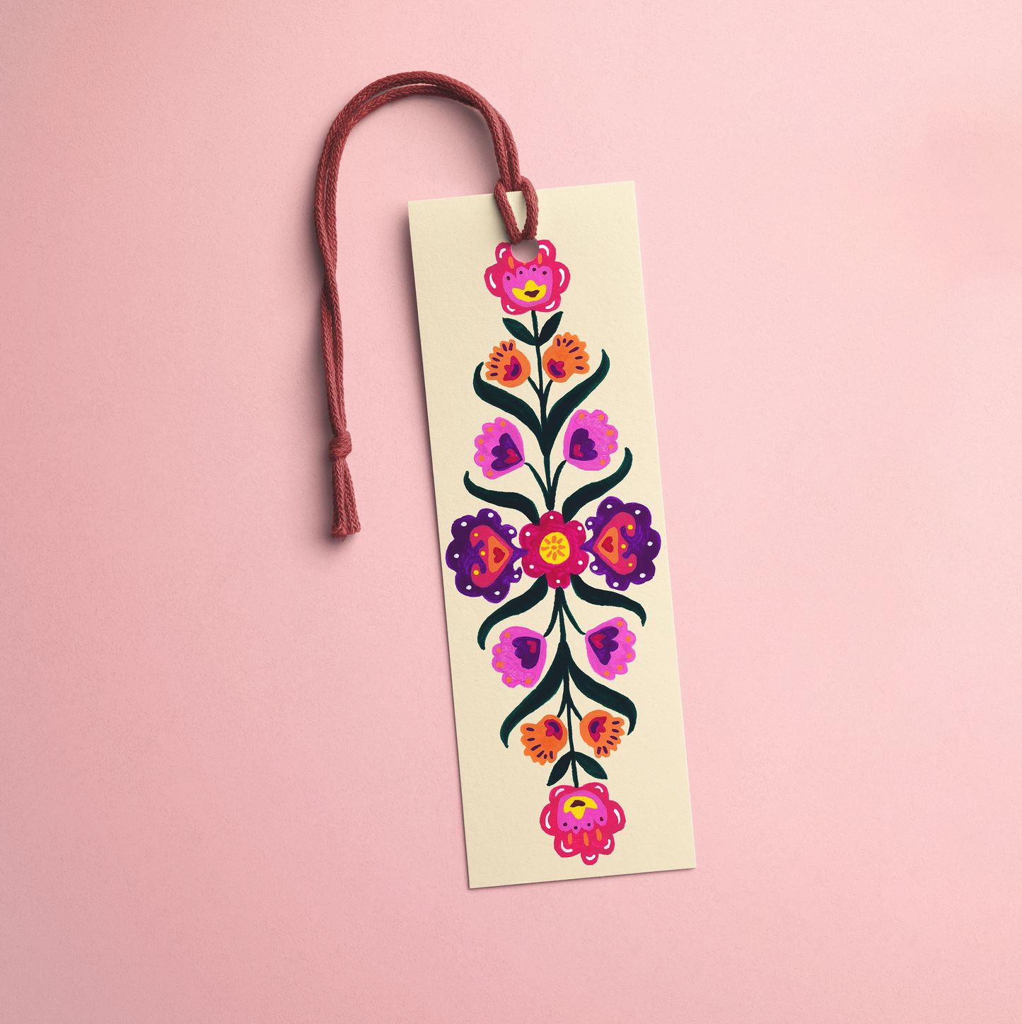 Floral Bookmark