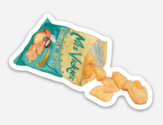 Ms. Vickies Chips Sticker