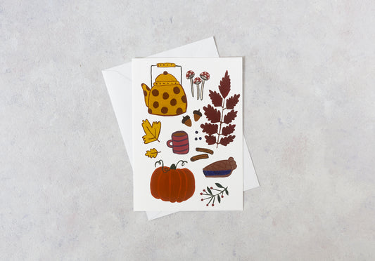 The Best of Fall Card