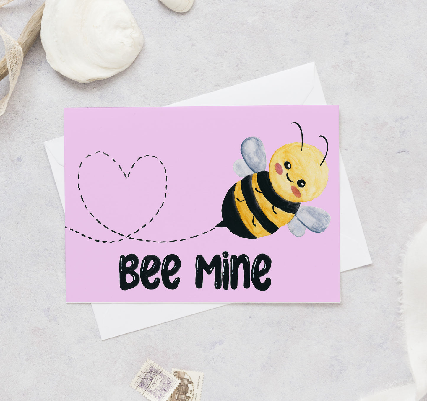 Bee Mine Valentine's Day Card