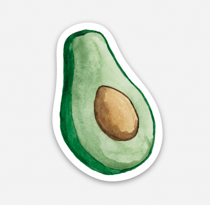 Avocado Sticker