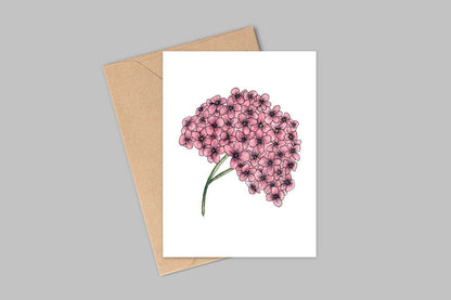 Hydrangea Greeting Card