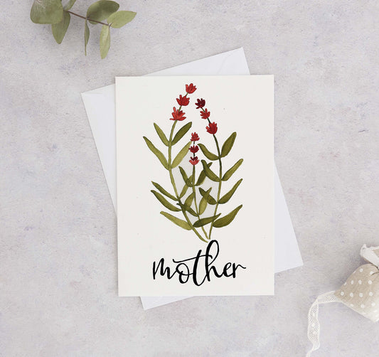 Floral Mother's Day Card