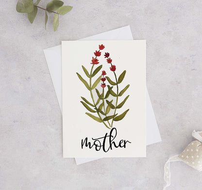 Floral Mother's Day Card