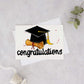 Congratulations Graduation Card - Diploma